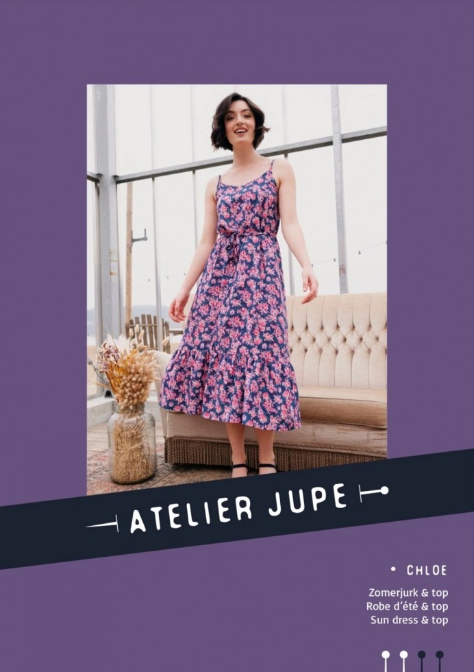 Atelier Jupe Paper Sewing Pattern Chloe Sun Dress & Top