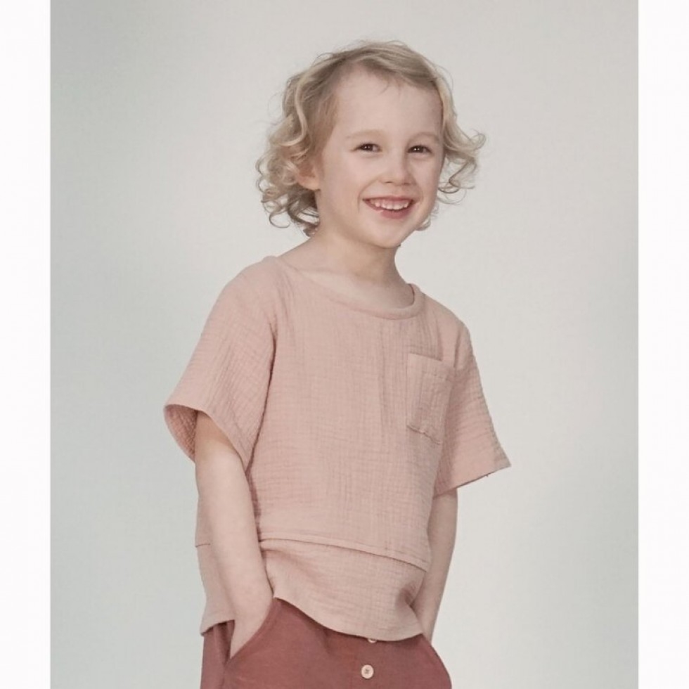 Pattern Paper Scissors Paper Sewing Pattern Wren Woven Tee
