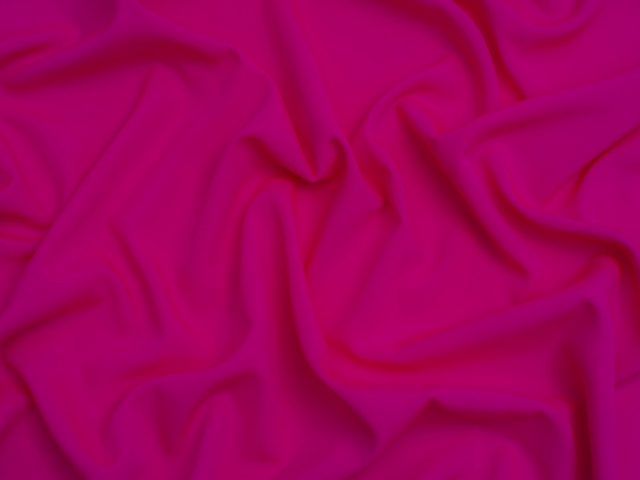 Minerva Core Range Soft Touch Crepe Fabric Shocking Pink