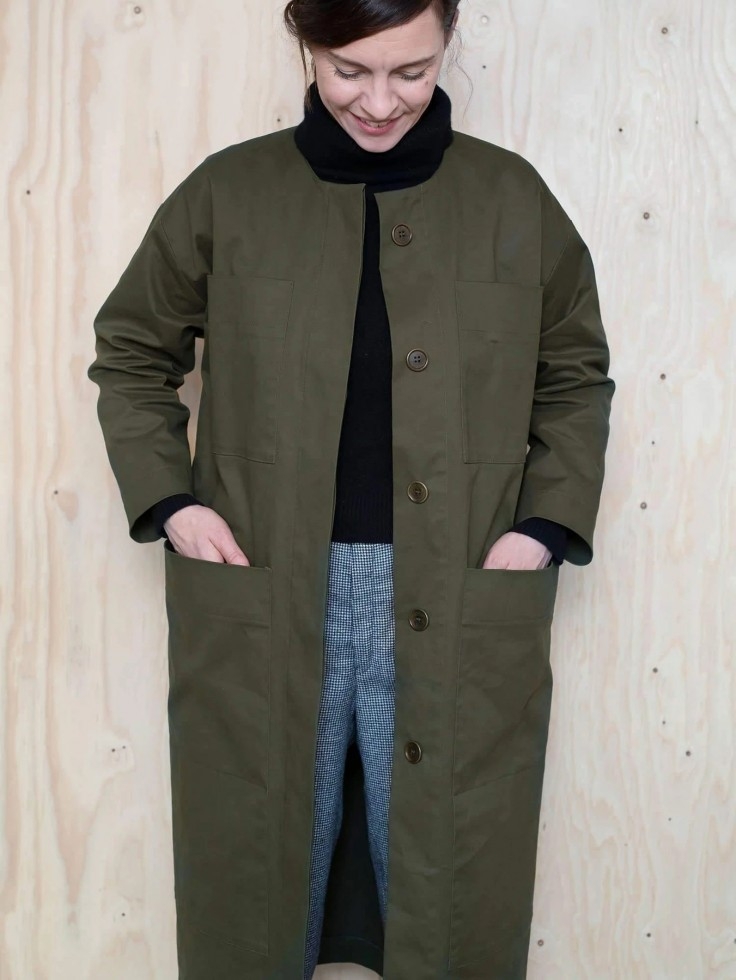 The Assembly Line Paper Sewing Pattern Lab Coat