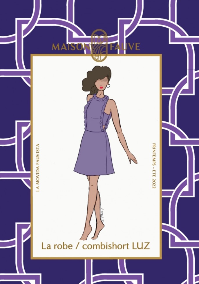 Maison Fauve Paper Sewing Pattern Luz Dress & Jumpsuit
