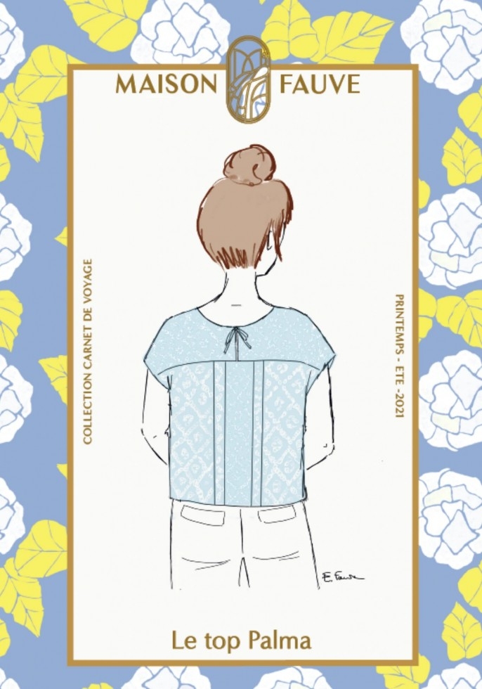 Maison Fauve Paper Sewing Pattern Palma Top