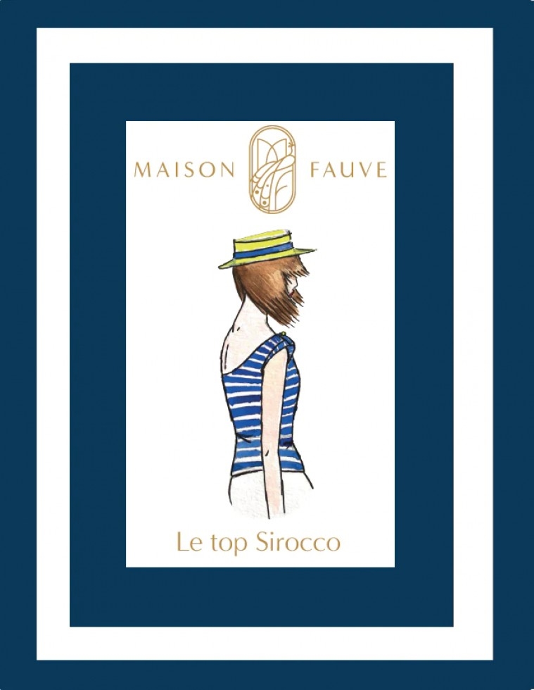 Maison Fauve Paper Sewing Pattern Sirocco Top