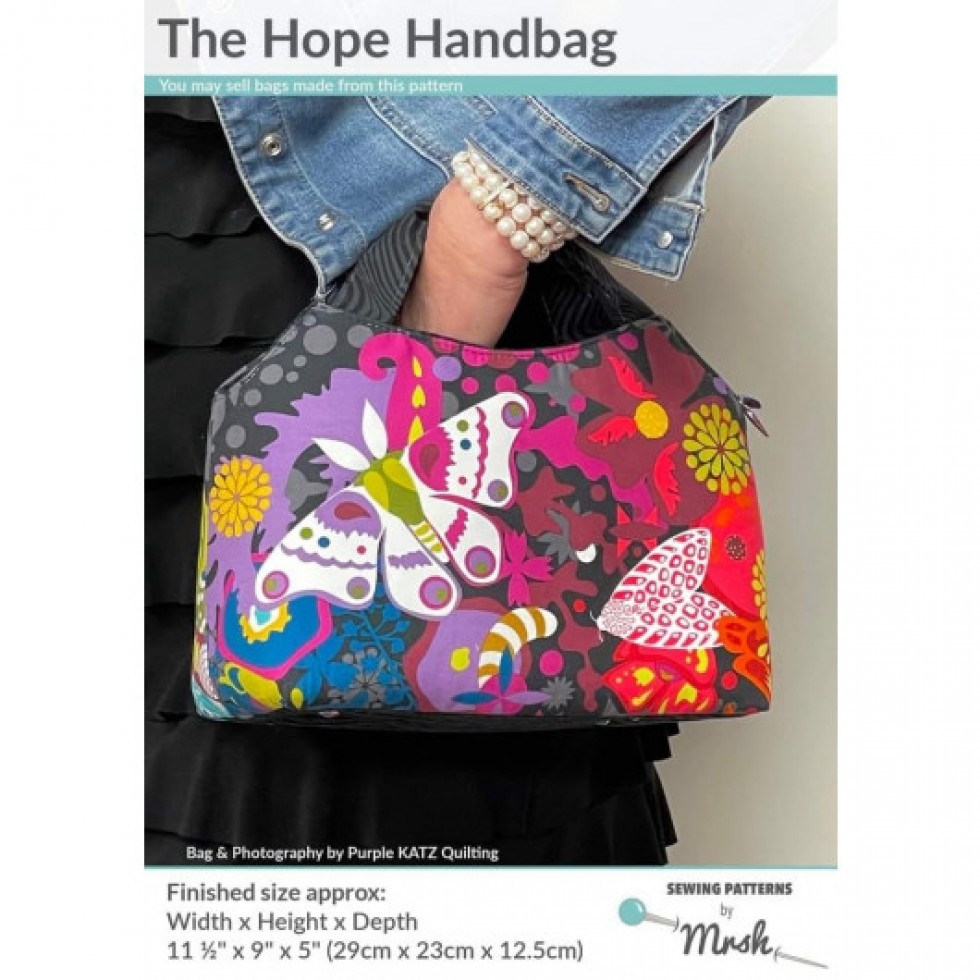 Mrs H Patterns Paper Sewing Pattern The Hope Handbag