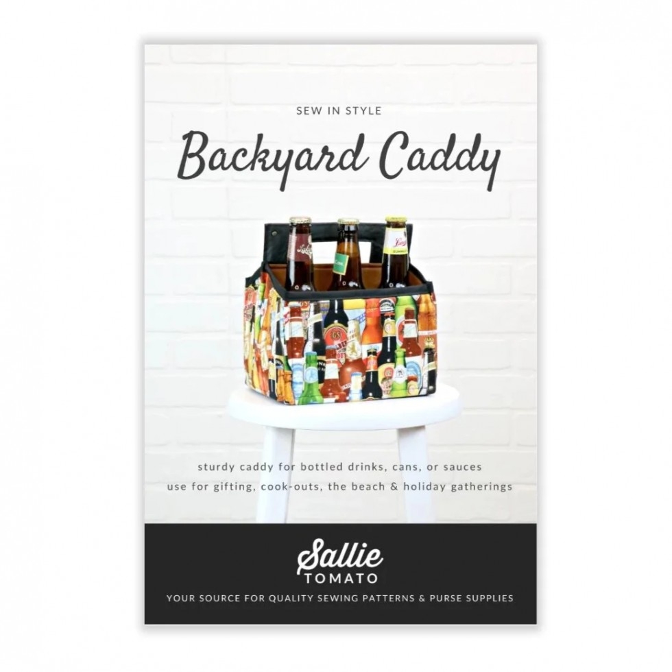 Sallie Tomato Paper Sewing Pattern Backyard Caddy