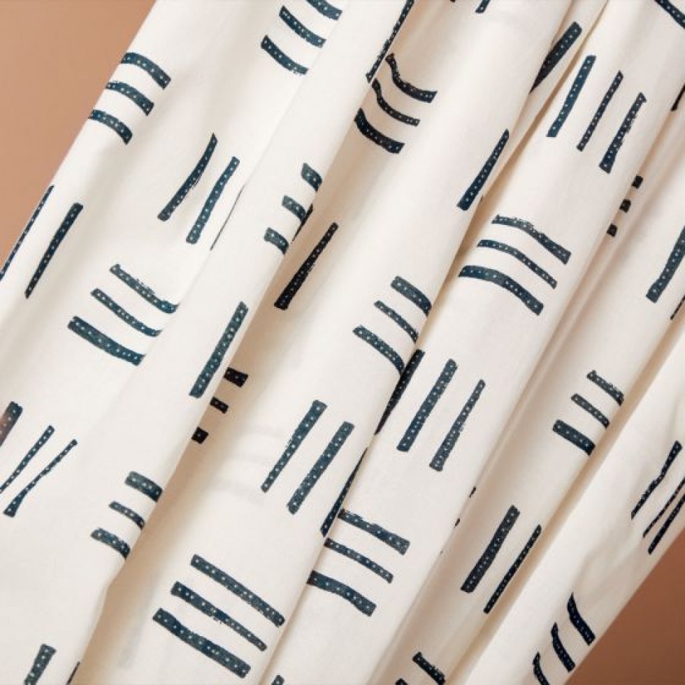 Atelier Brunette Native Cotton Gauze Fabric Off White