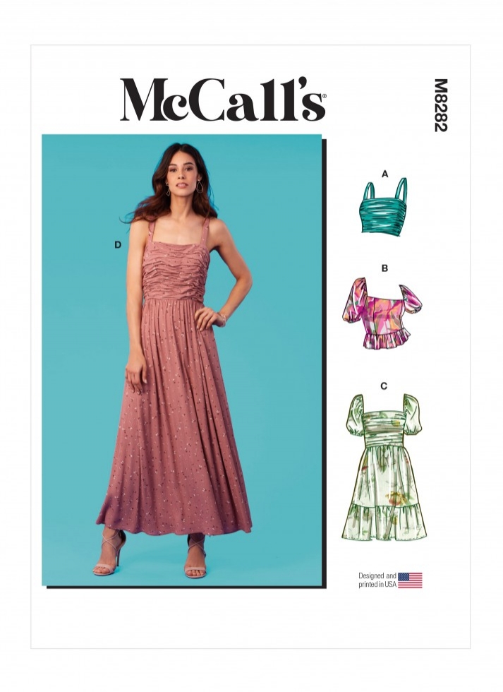 McCalls Paper Sewing Pattern 8282