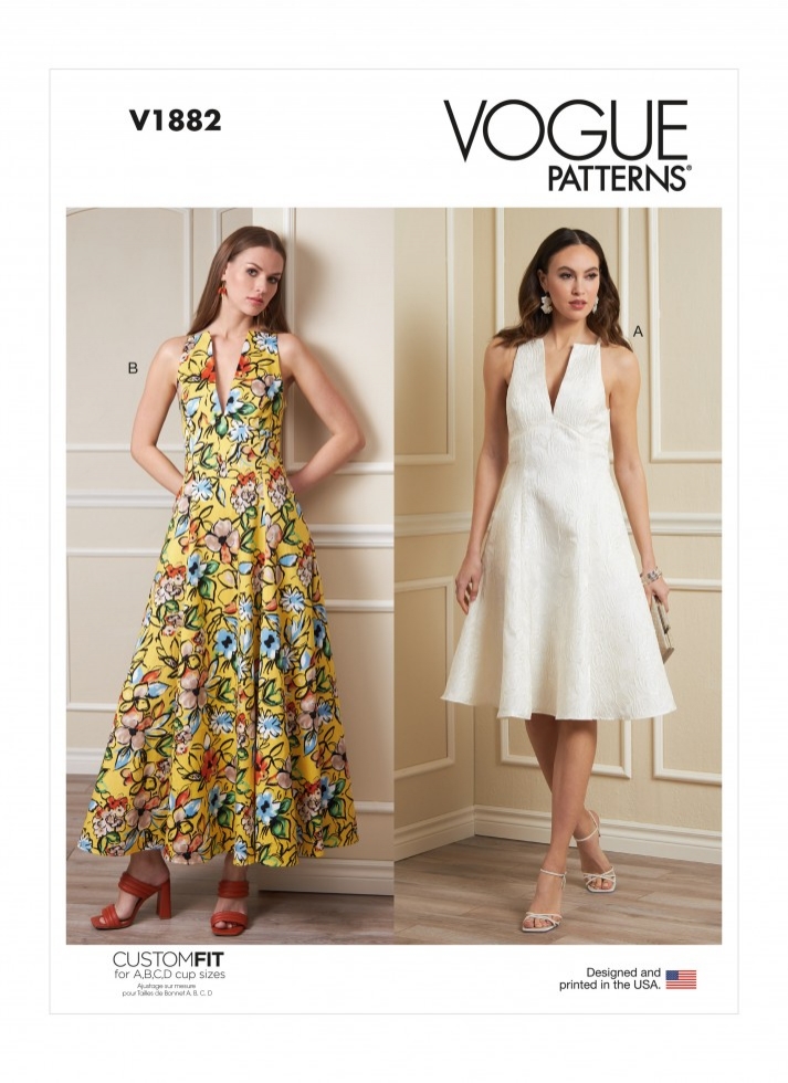 Vogue Paper Sewing Pattern 1882