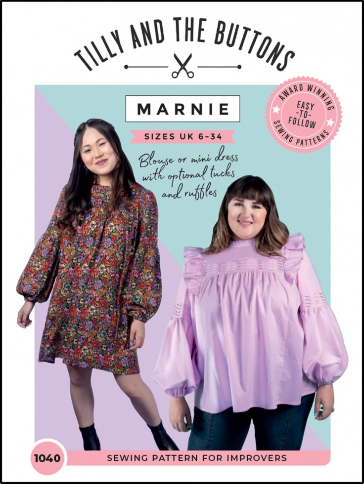 Tilly and the Buttons Paper Sewing Pattern Marnie Blouse & Dress