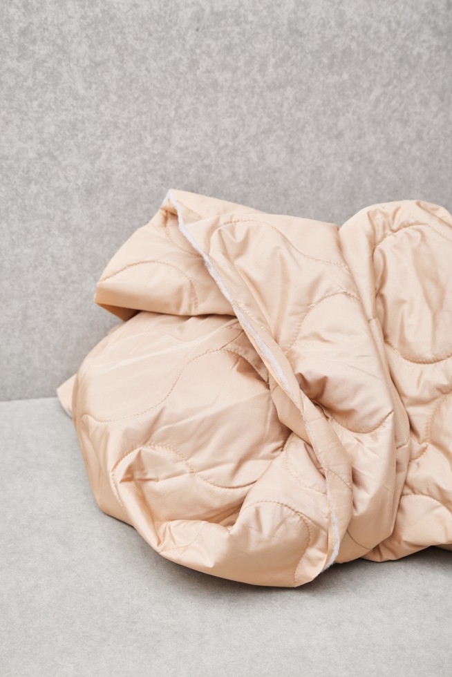 Mind The MAKER Wave Thelma Thermal Quilted Coating Fabric Dune