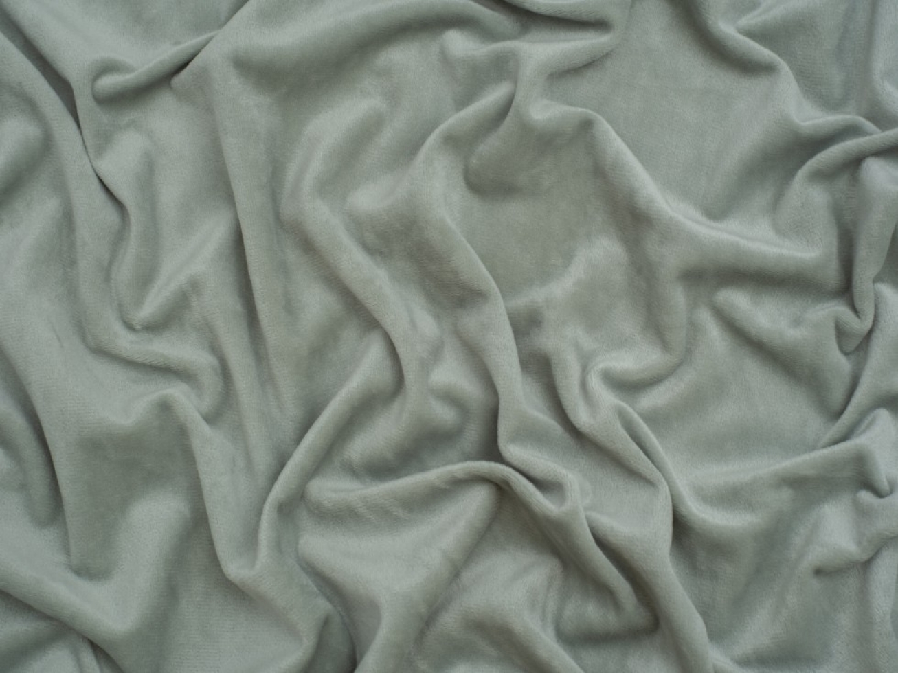 Minerva Core Range Super Soft Plush Fleece Fabric Dusky Green