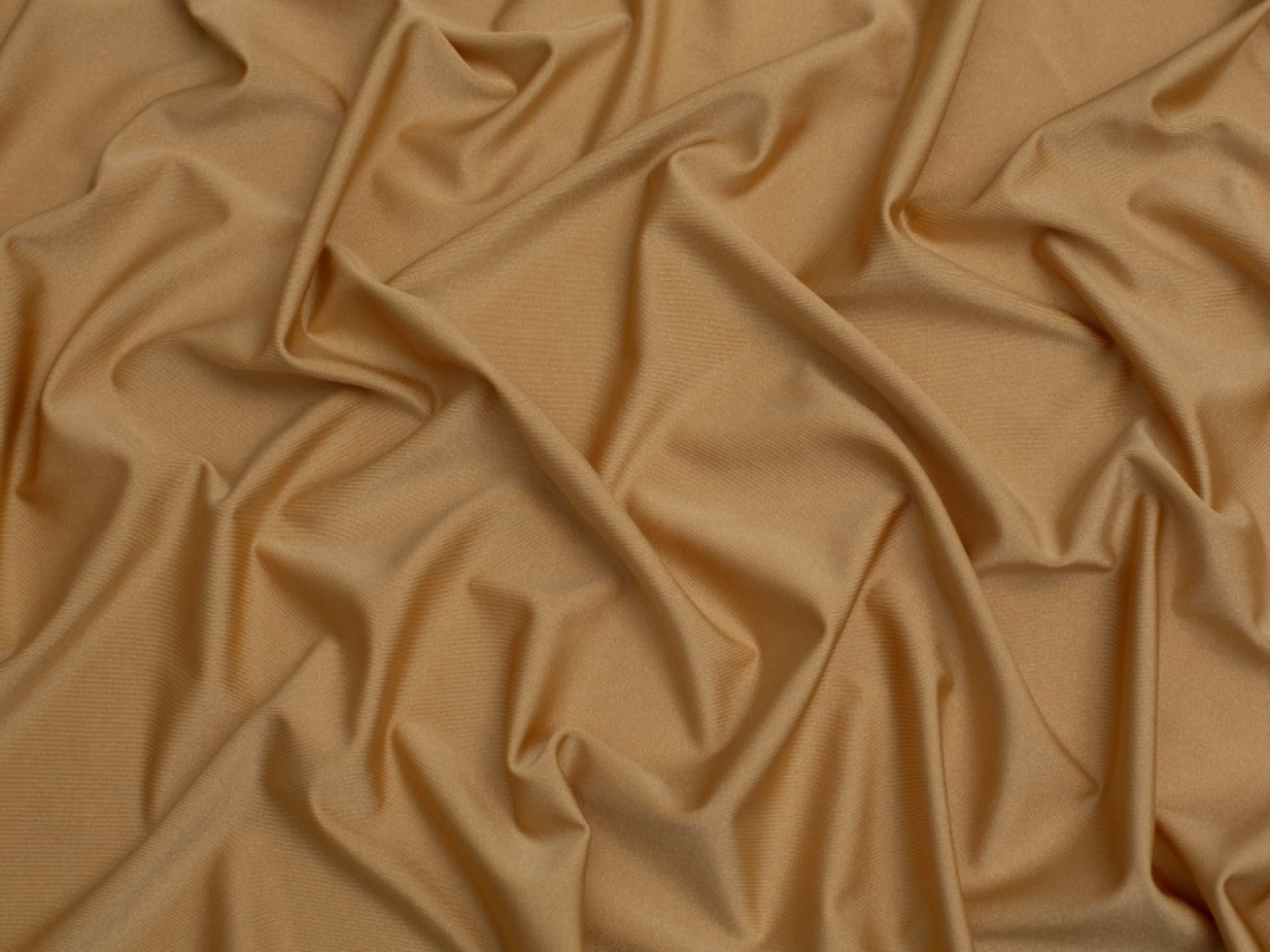 Minerva Core Range Chlorine Resistant Swimwear Lycra Four Way Stretch Knit Fabric Gold