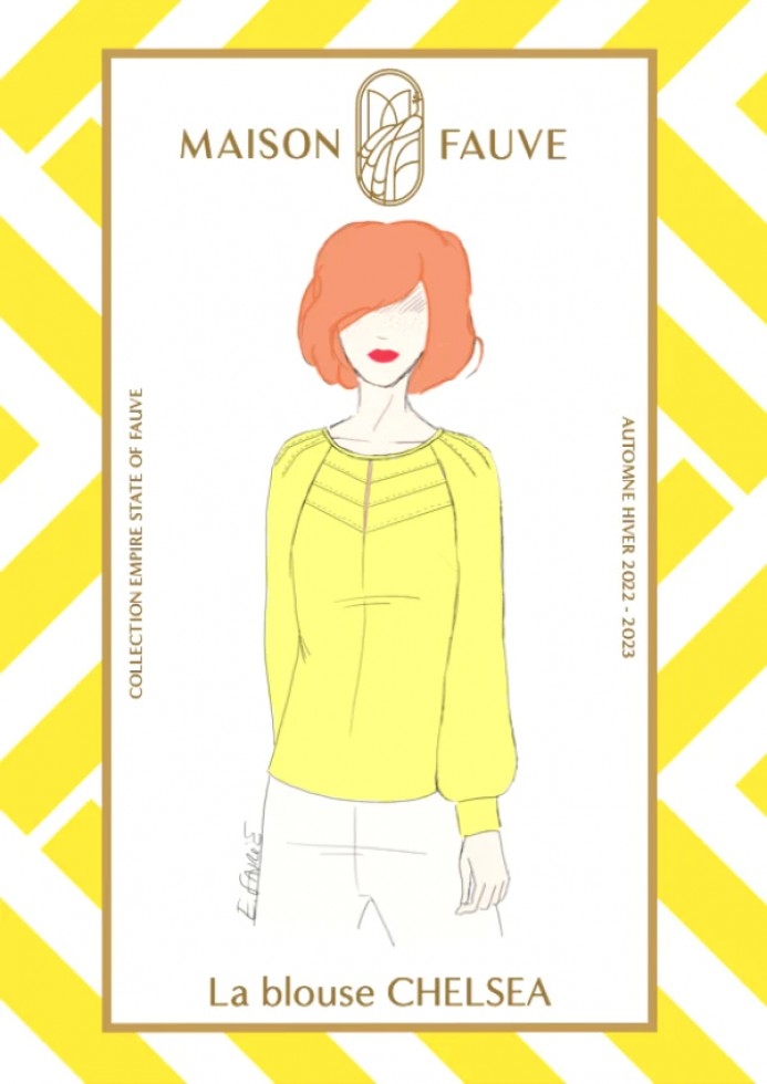 Maison Fauve Paper Sewing Pattern Chelsea Blouse