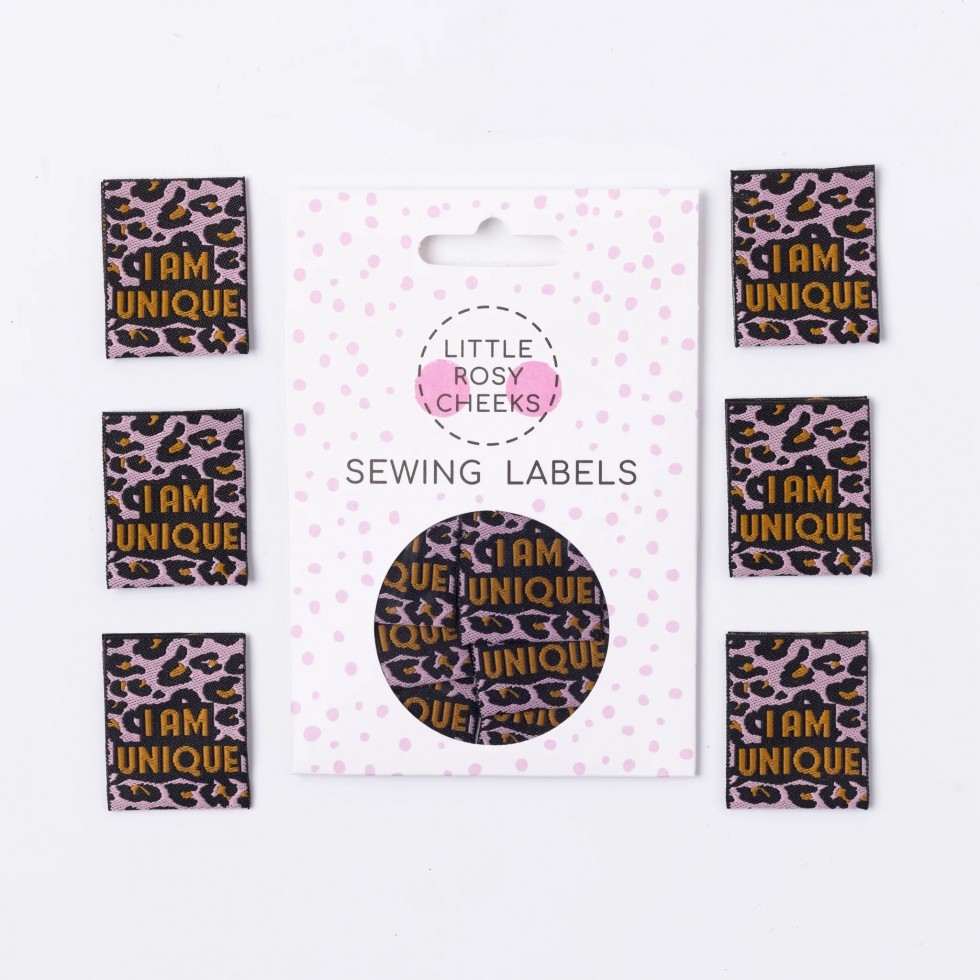 Little Rosy Cheeks I Am Unique 2.0 Woven Labels