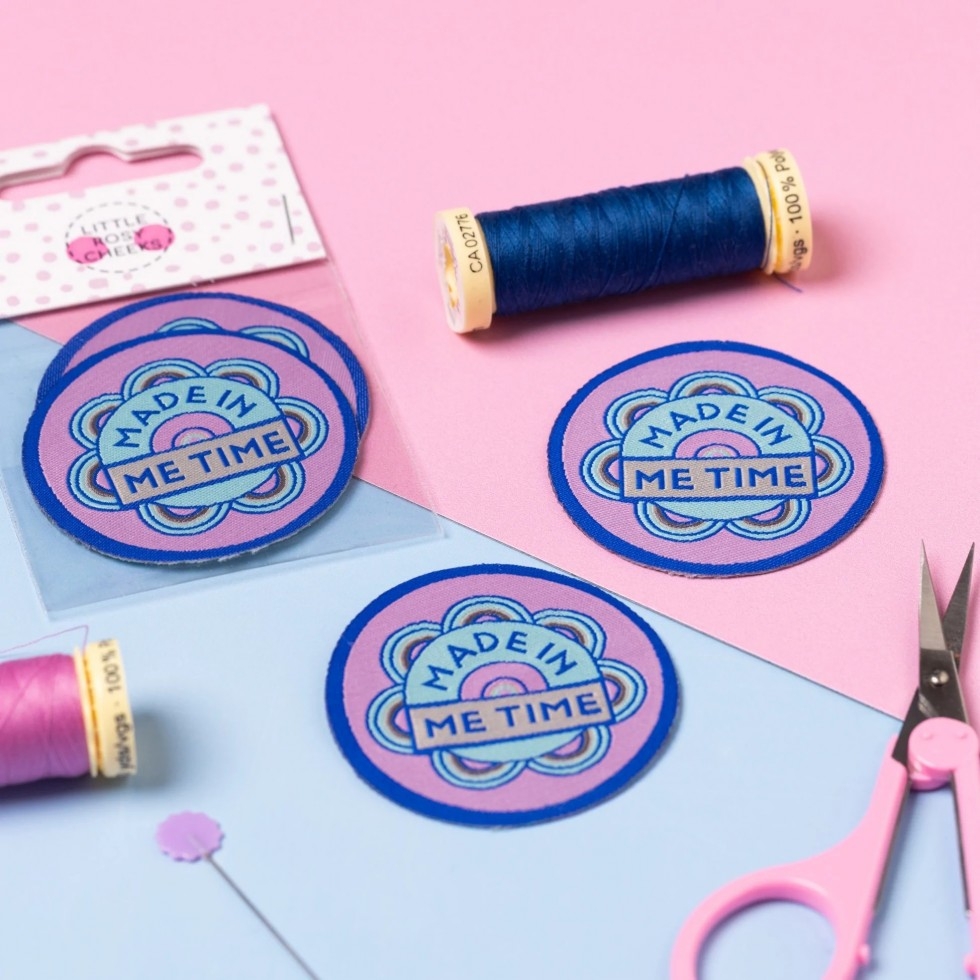 Little Rosy Cheeks Made In Me Time Woven Patches
