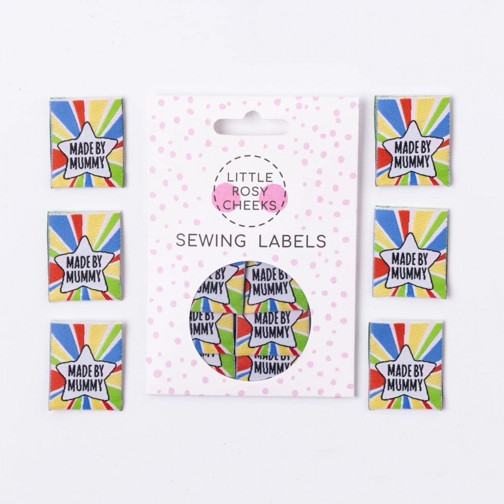 Little Rosy Cheeks Mummys Star Woven Labels