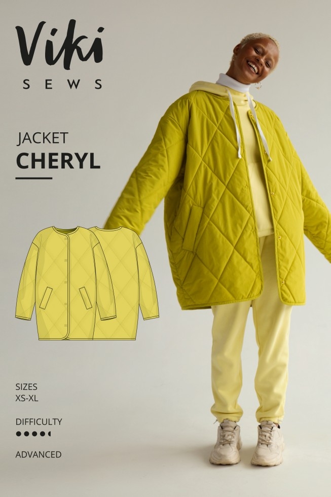 Vikisews Paper Sewing Pattern Cheryl Jacket