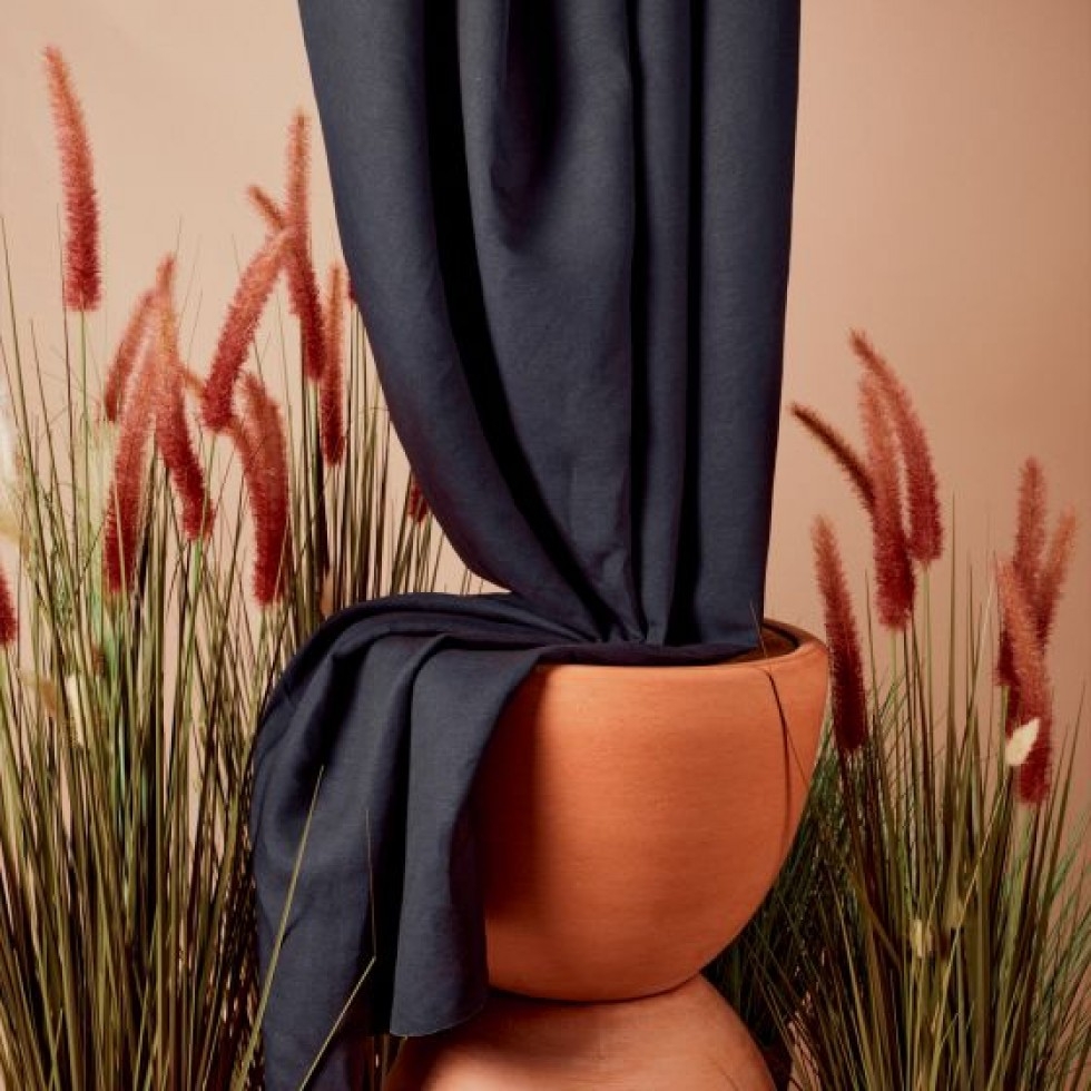 Atelier Brunette Linen Viscose Blend Fabric Night