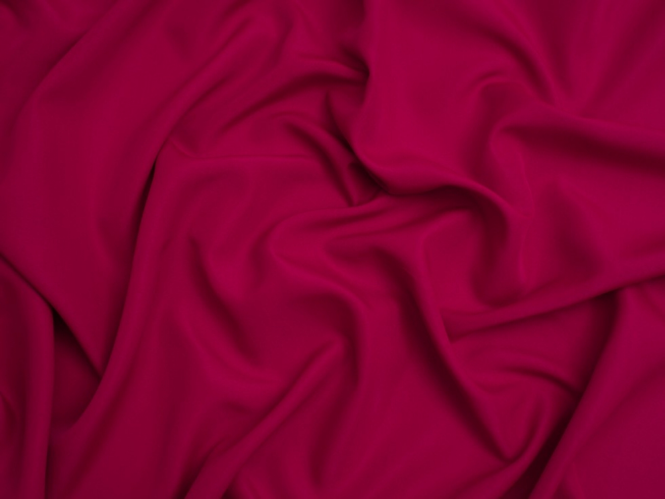 Minerva Core Range Soft Touch Crepe Fabric Sangria