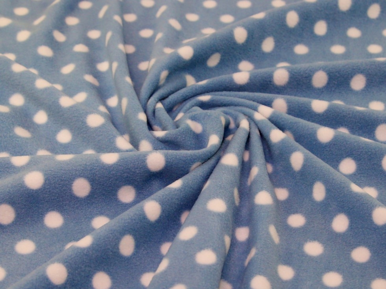 Polar Fleece Fabric Baby Blue