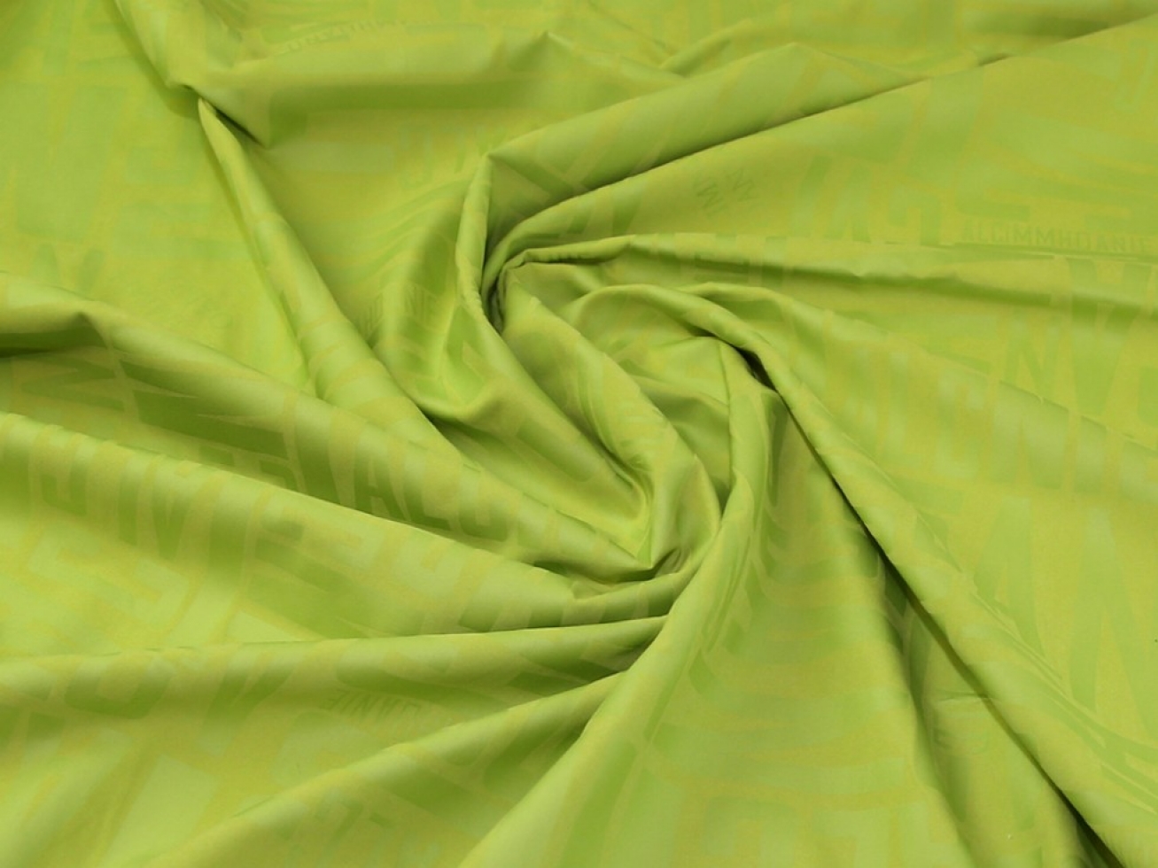 Soft Touch Fabric Lime Green