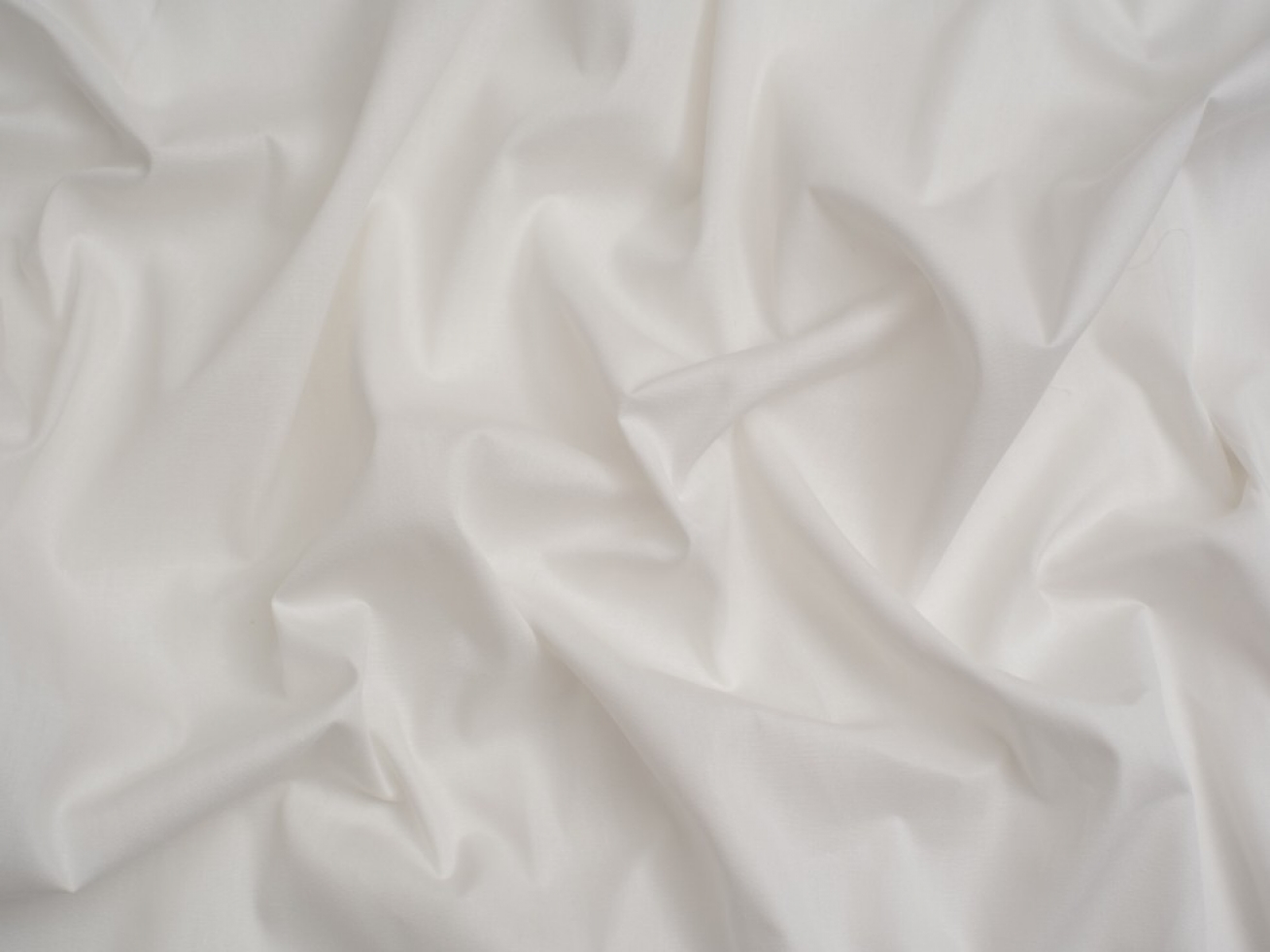 Minerva Core Range Medium 100% Cotton Poplin Fabric Ivory