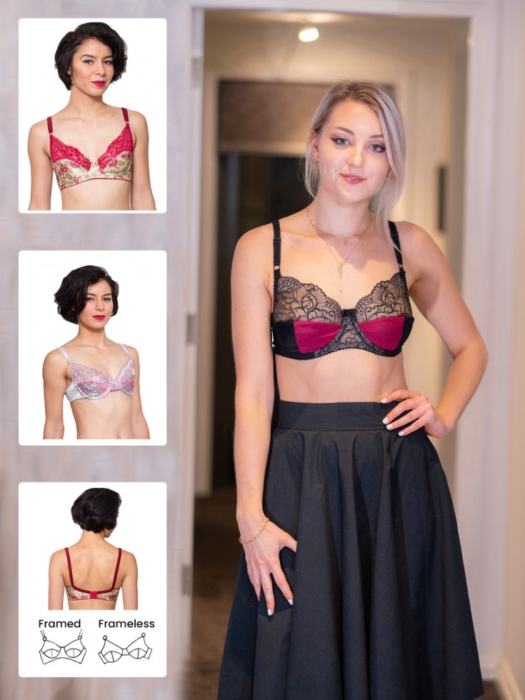 Booby Traps Paper Sewing Pattern Claudia Bra