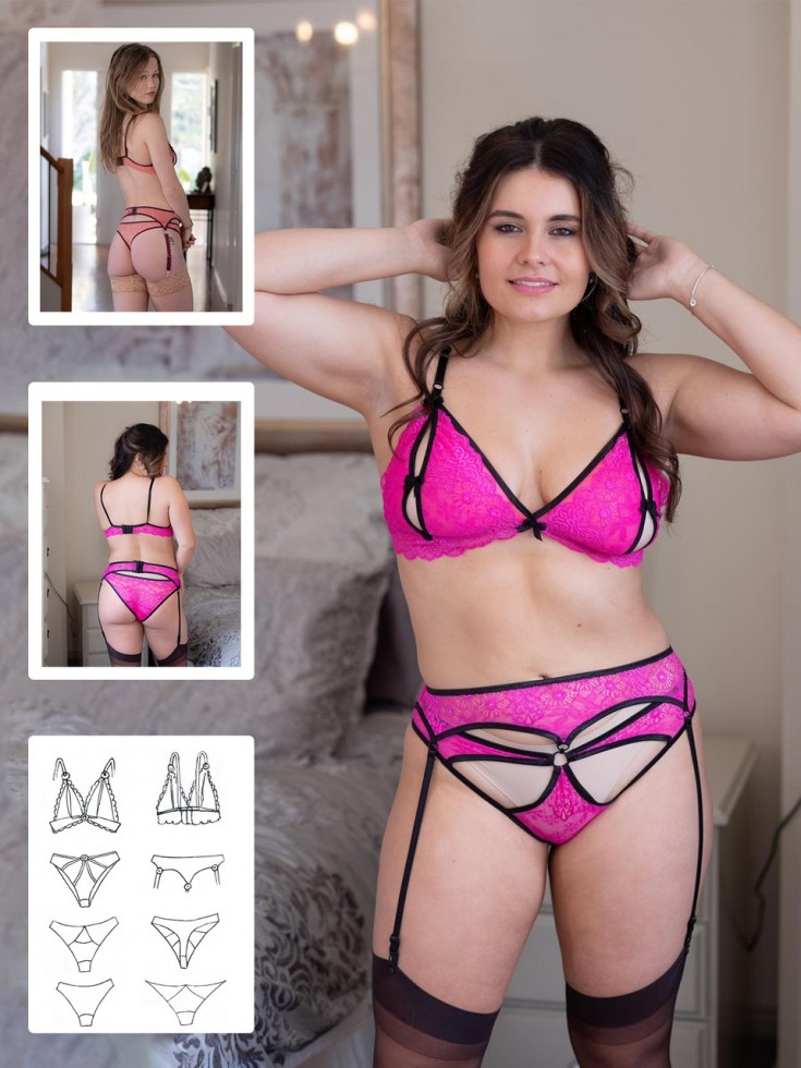 Booby Traps Paper Sewing Pattern Peek A Boo Set