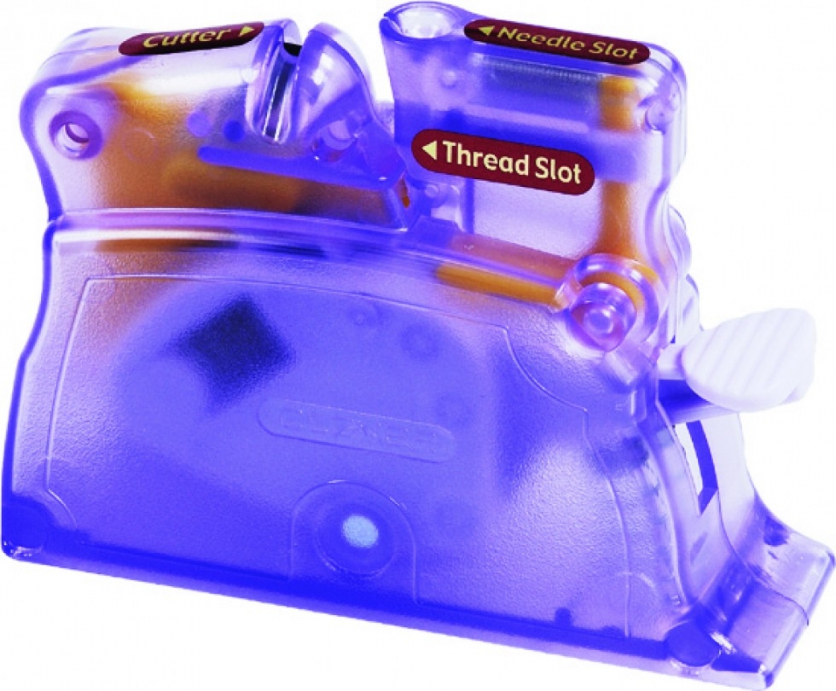 Clover Desk Top Needle Threaders Violet
