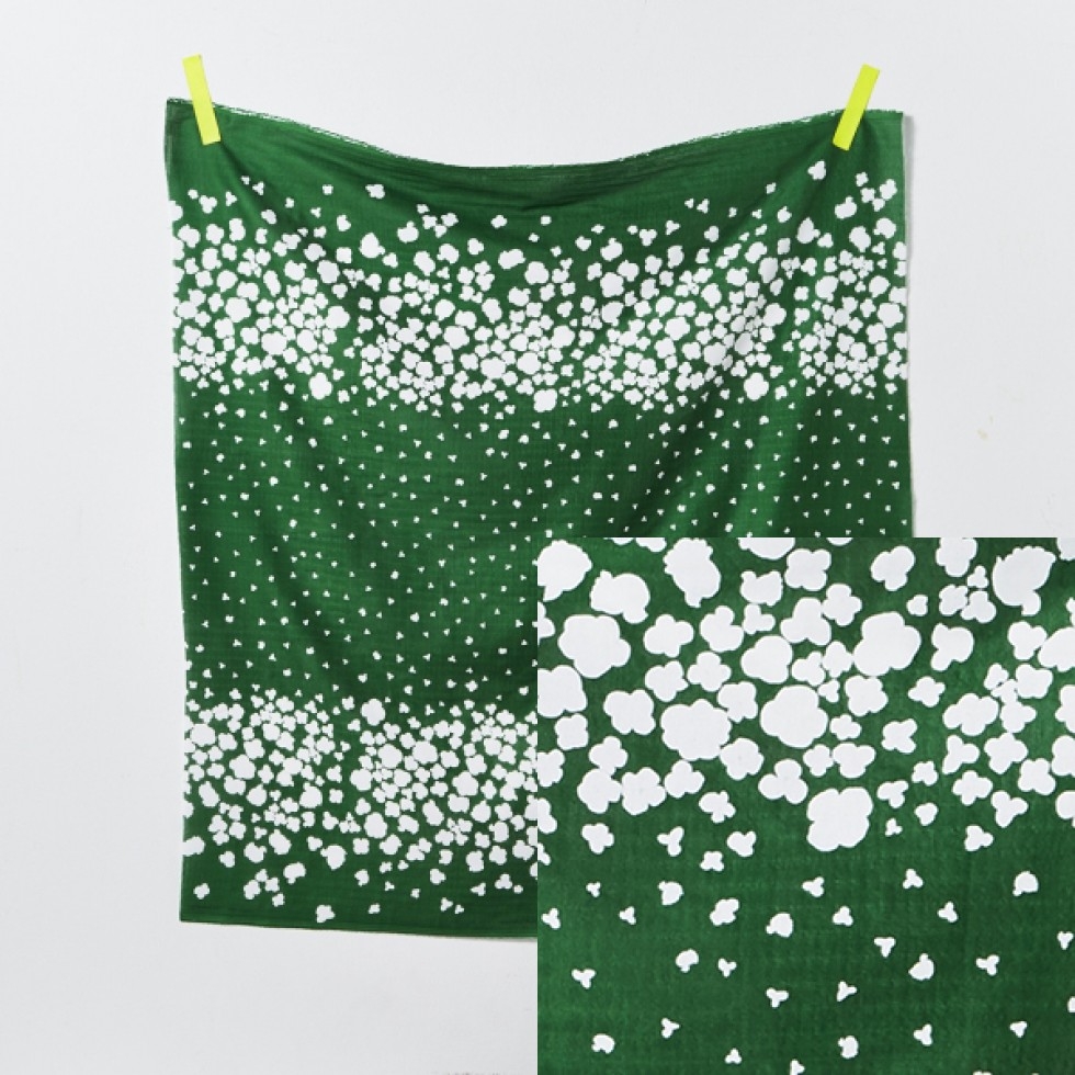 Kokka Nani Iro Cotton Double Gauze Fabric Green
