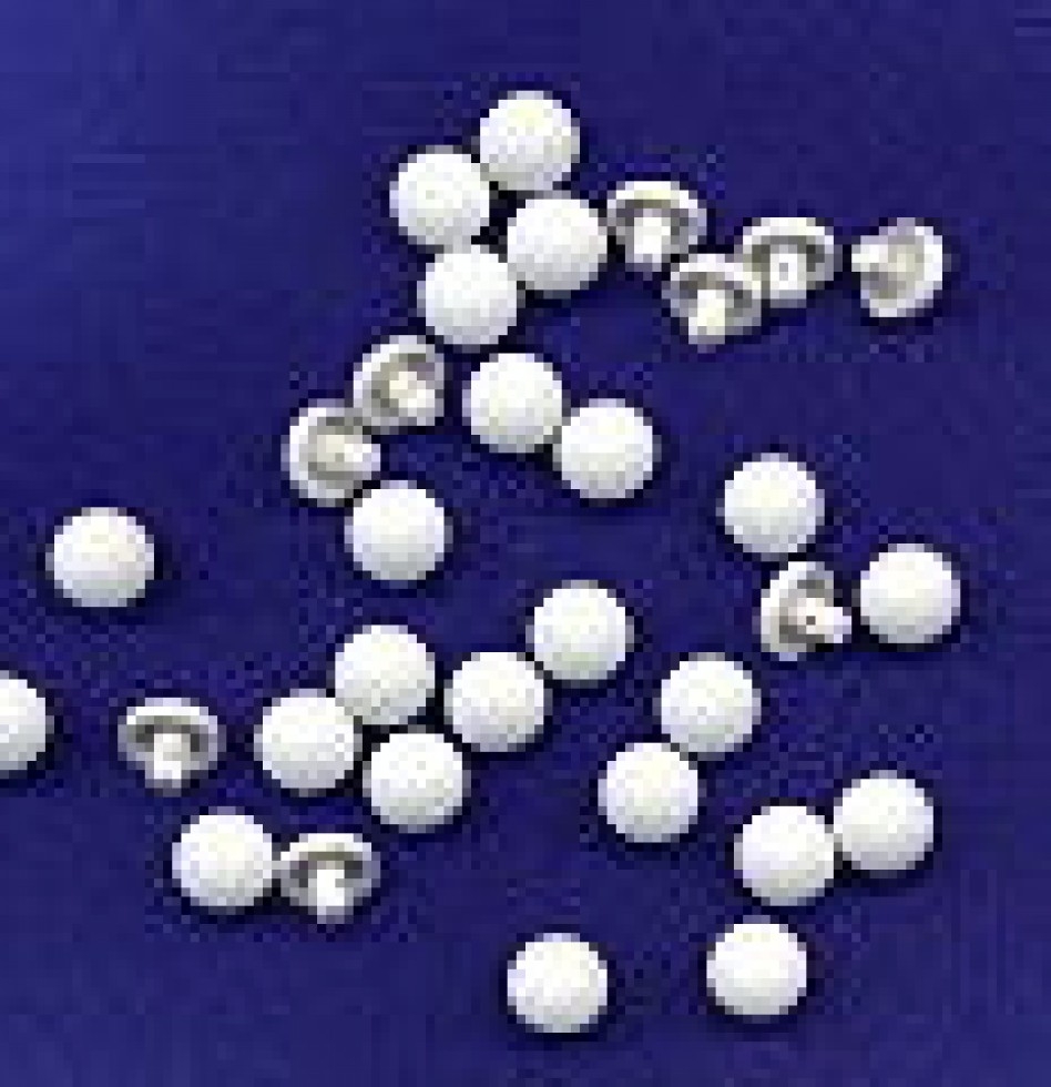 Hemline Plastic Self Cover Buttons White
