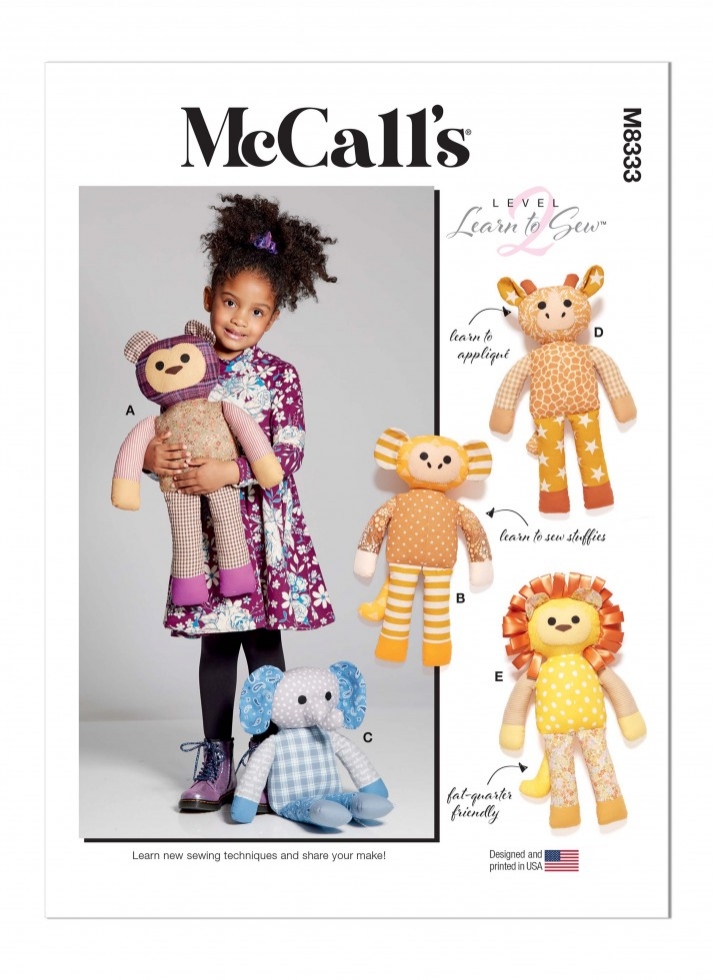 McCalls Paper Sewing Pattern 8333