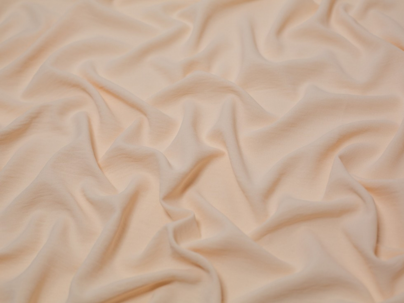 Minerva Core Range Ocean Washed Stretch Woven Crepe Fabric Blush