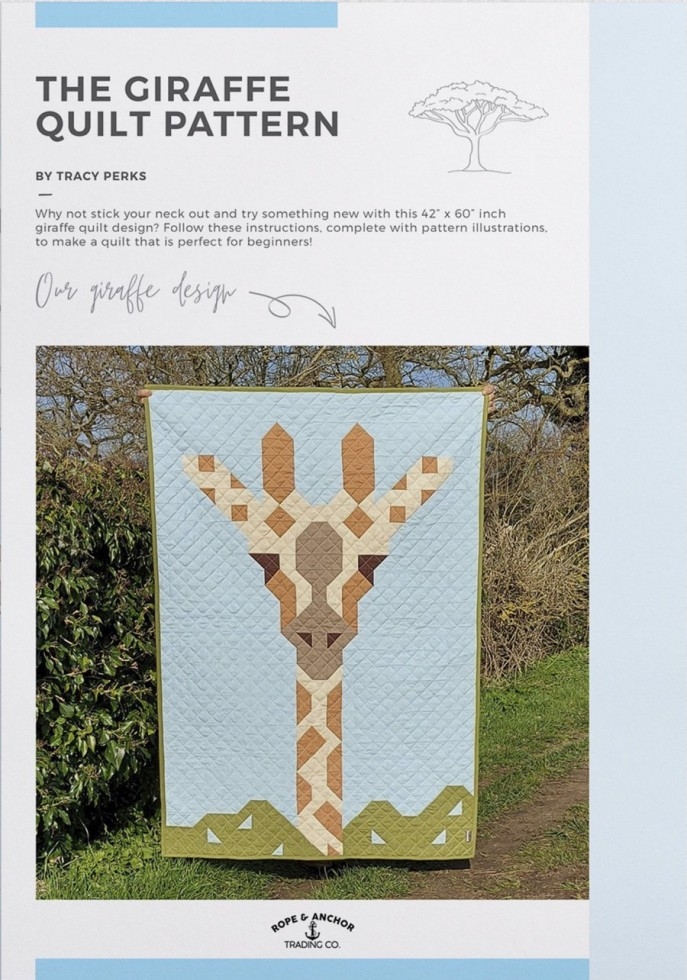 Rope and Anchor Trading Quilting Pattern Giraffe Quilt