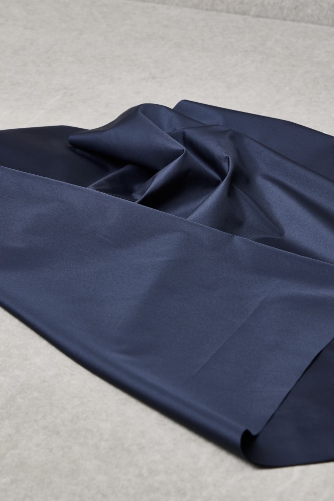 Mind The MAKER Thelma Solid Coating Fabric Indigo Night