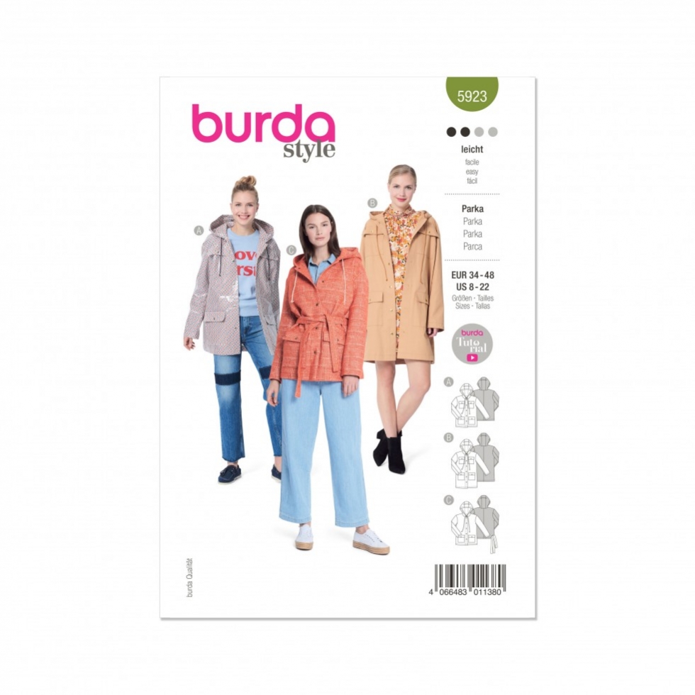Burda Paper Sewing Pattern 5923
