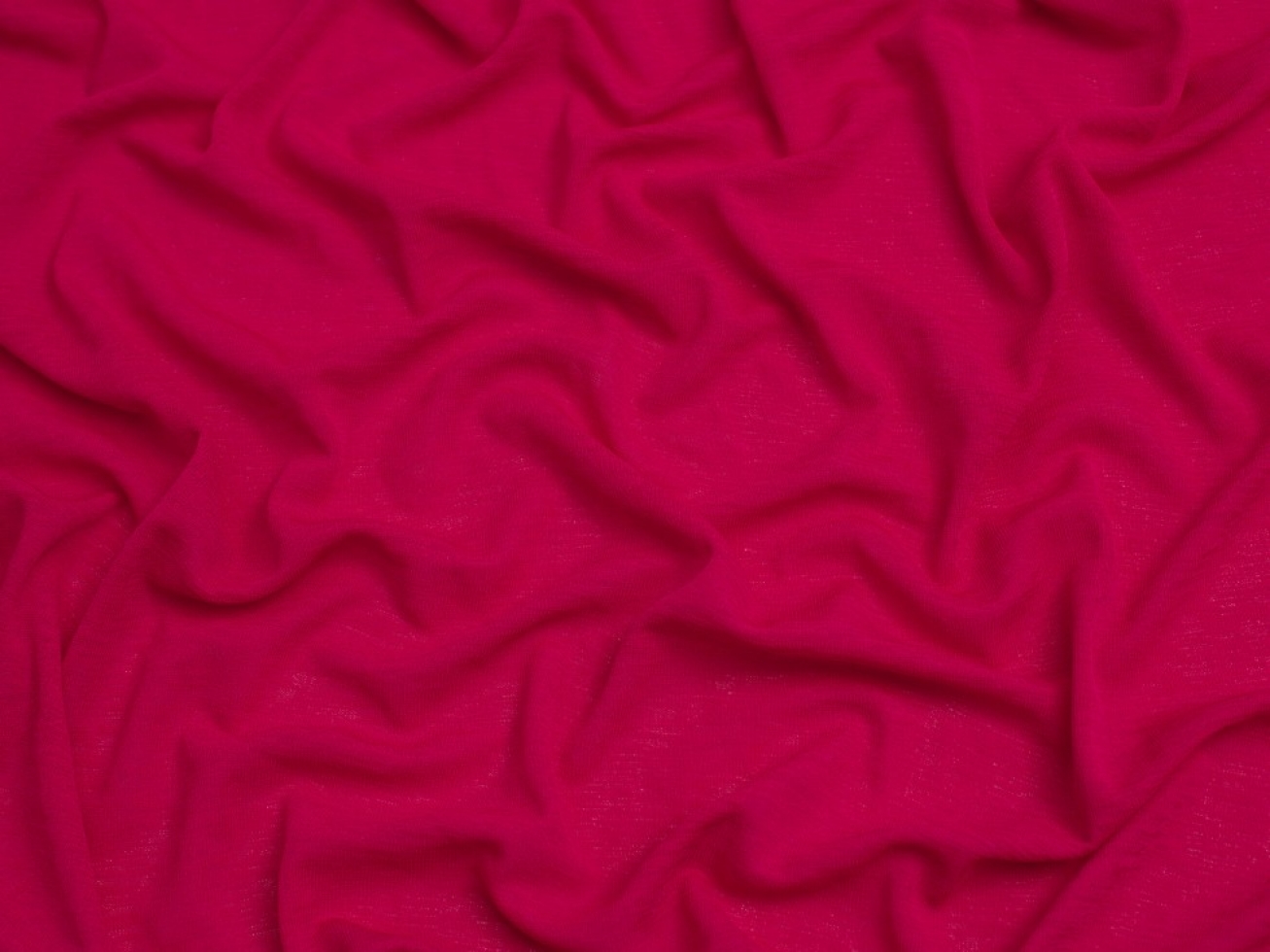 Minerva Core Range Onion Skin Fine Sweater Knit Stretch Fabric Hot Pink