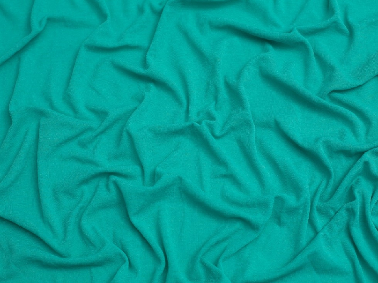 Minerva Core Range Onion Skin Fine Sweater Knit Stretch Fabric Turquoise