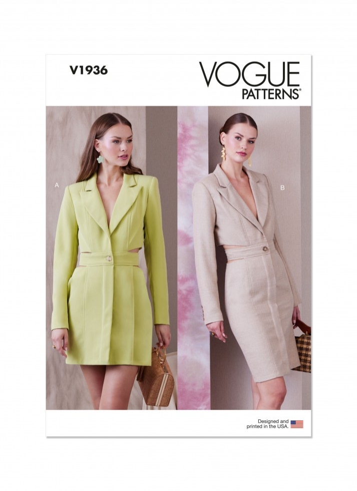 Vogue Paper Sewing Pattern 1936
