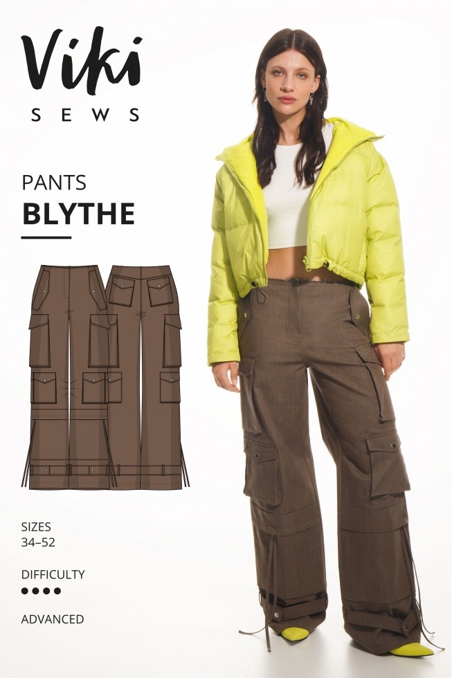 Vikisews Paper Sewing Pattern Blythe Pants