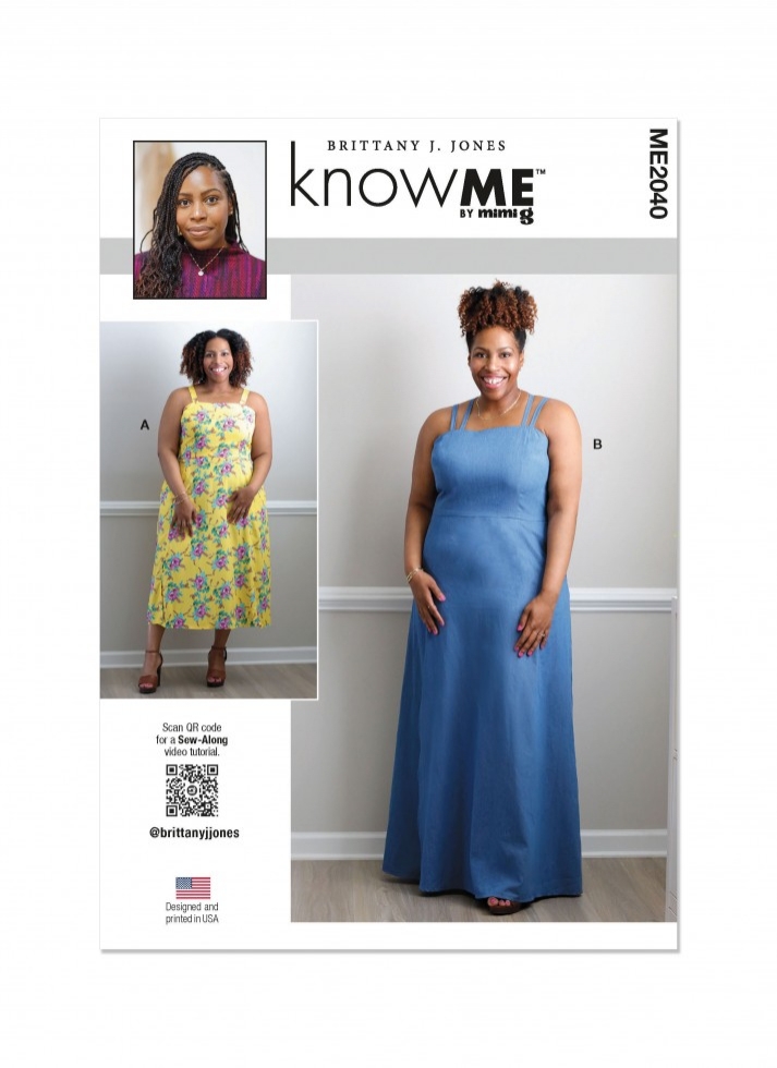 Know Me Paper Sewing Pattern 2040