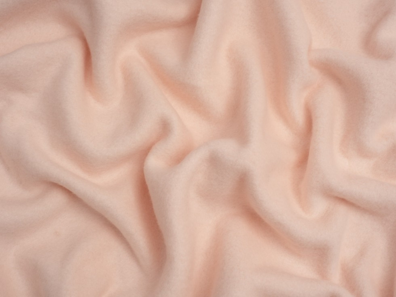 Minerva Core Range 100% Cotton Fleece Fabric Pale Pink