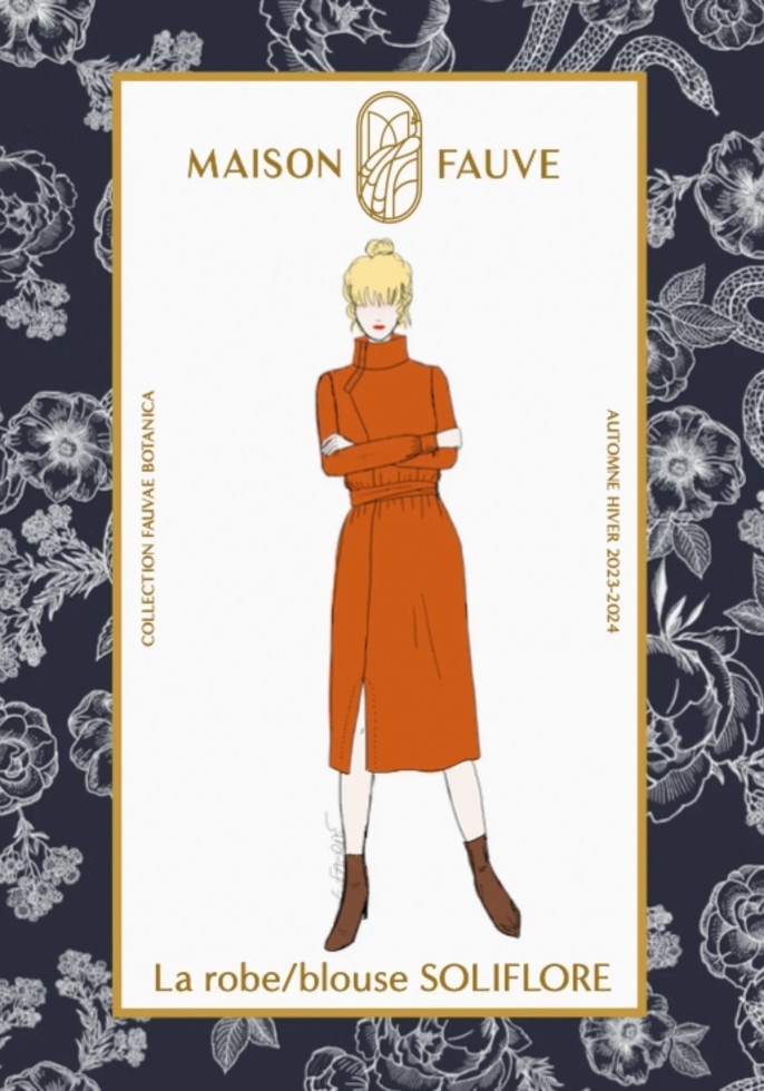 Maison Fauve Paper Sewing Pattern Soliflore Dress & Blouse