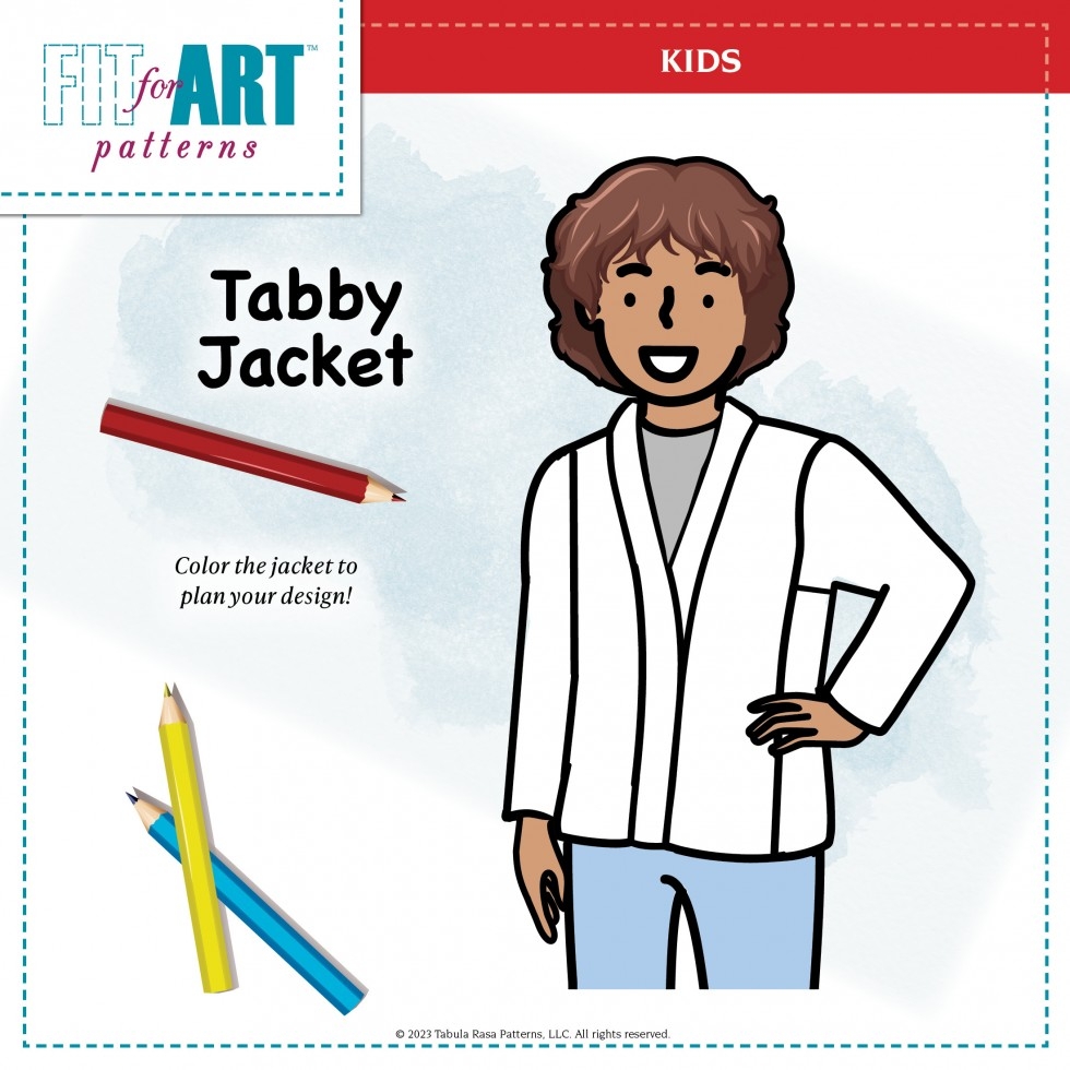 Fit For Art Paper Sewing Pattern Tabby Jacket