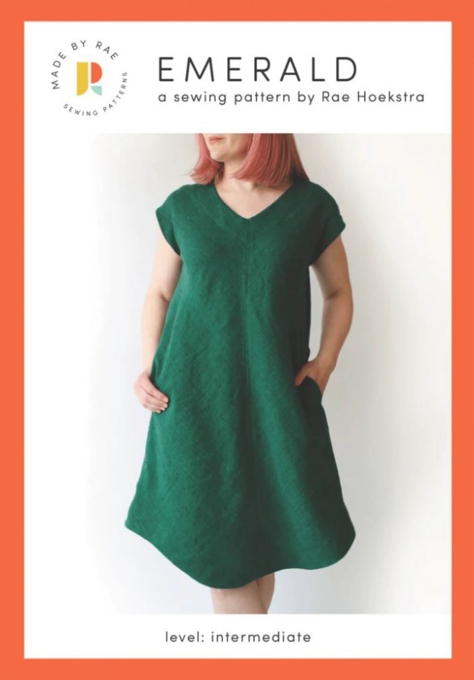 Made By Rae Paper Sewing Pattern Emerald Dress