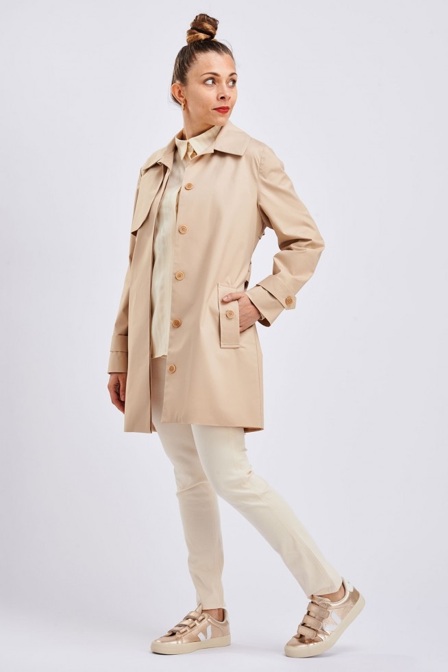 I AM Paper Sewing Pattern Bob Trench Coat
