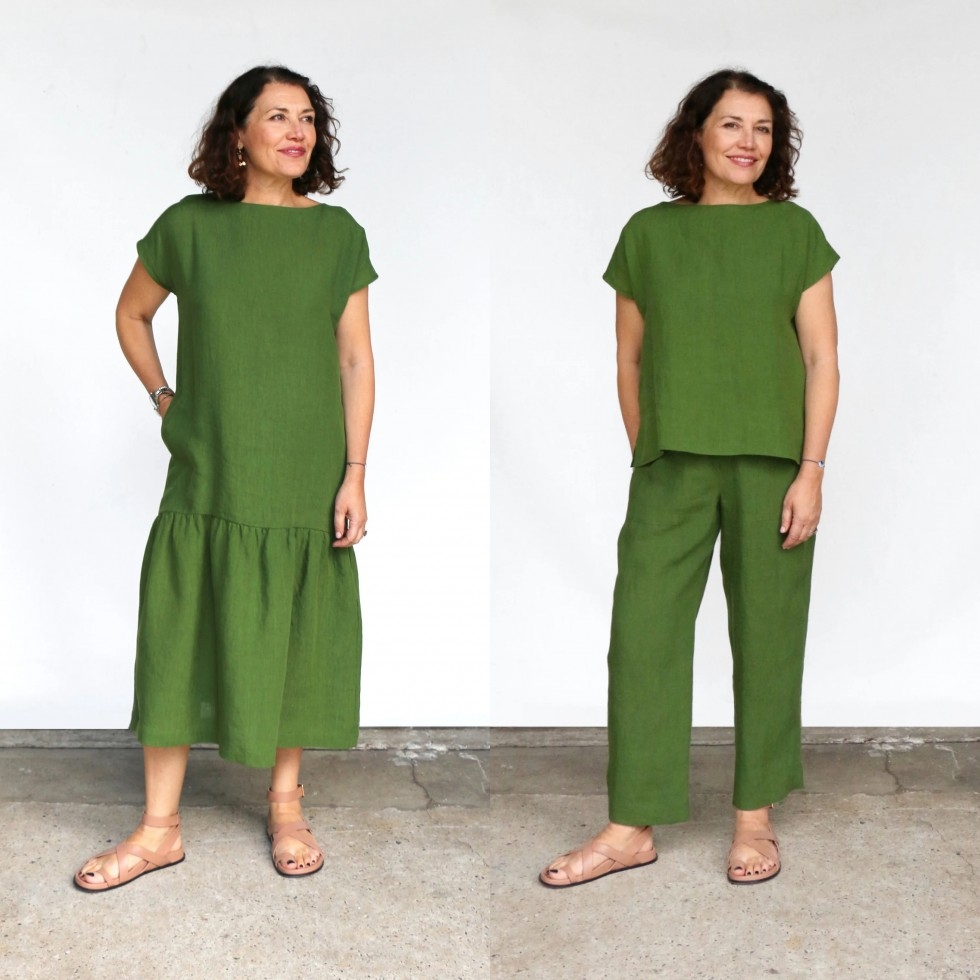 Tessuti Paper Sewing Pattern Mattea Dress & Top