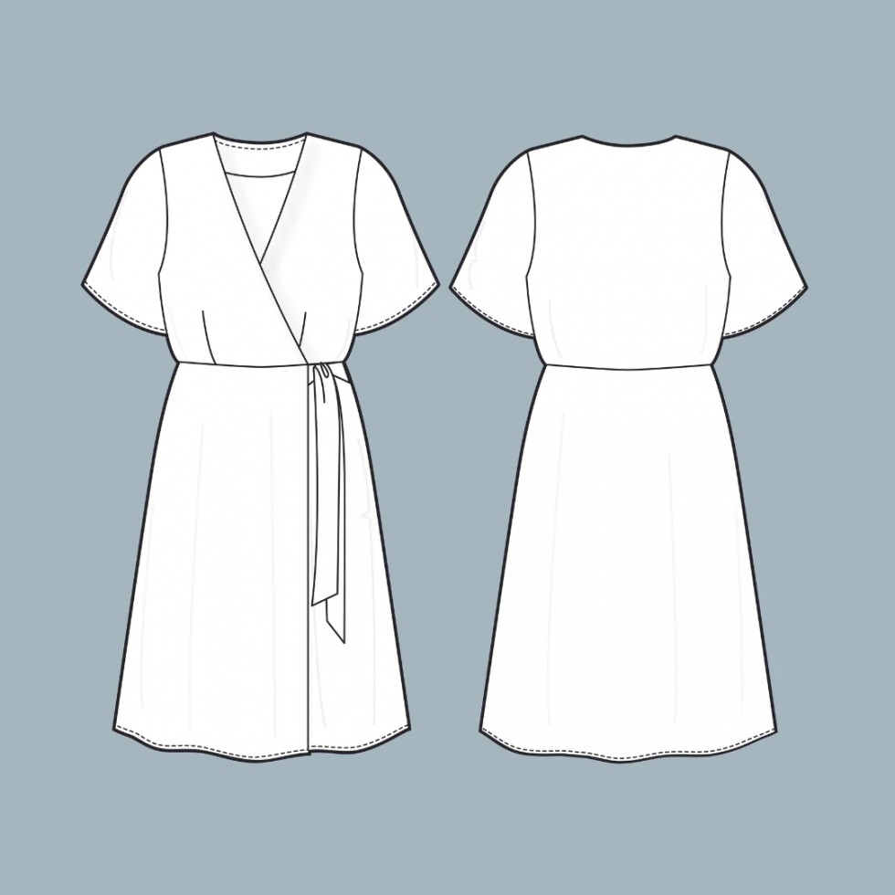 Sew Me Something Paper Sewing Pattern Ada Dress