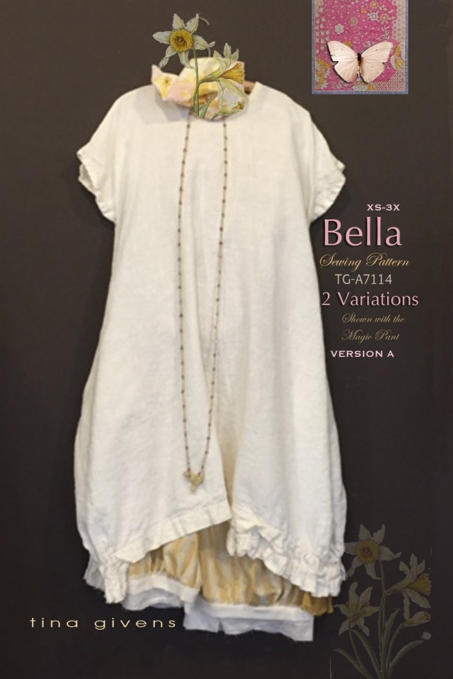 Sew Tina Givens Paper Sewing Pattern Bella Dress