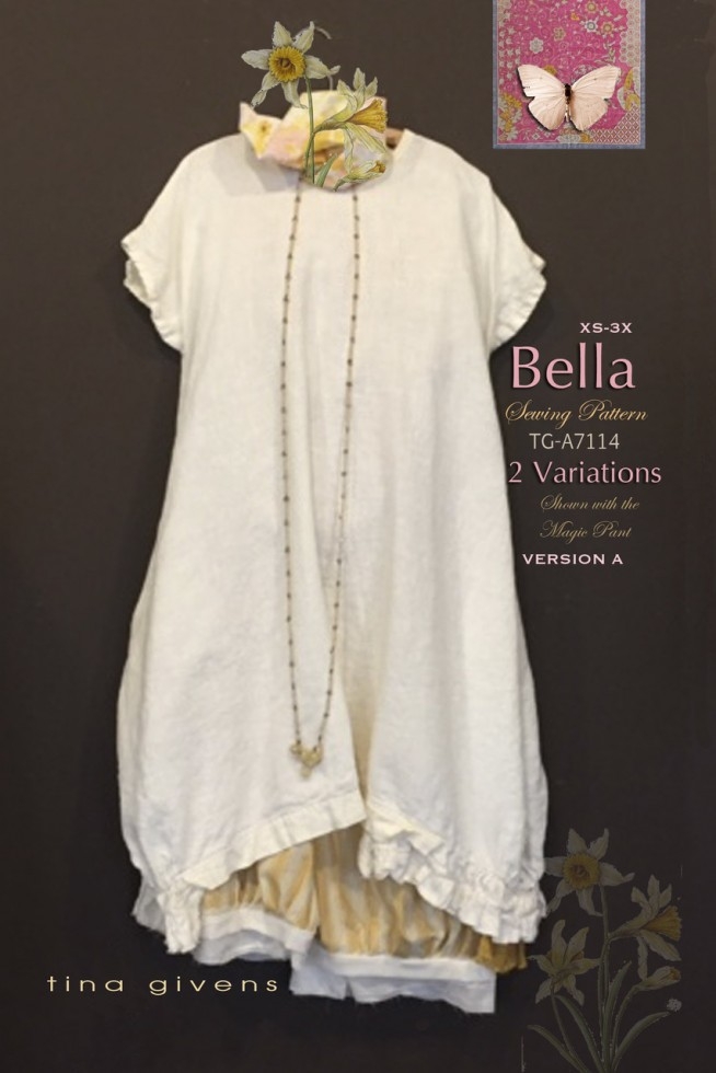 Sew Tina Givens Paper Sewing Pattern Bella Dress